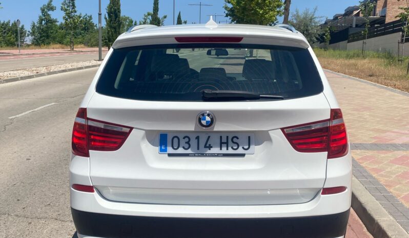 BMW X3 SDrive 18D lleno